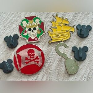 Disney Pirates of the Caribbean Trading Pin Bundle